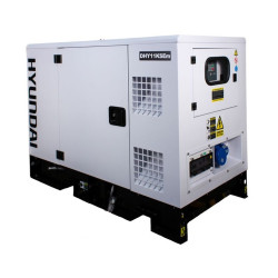 Generador diésel 1.500 RPM monofásico insonorizado DHY11KSEM HYUNDAI
